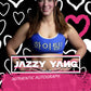 Jazzy Yang’s Autograph Wrestling Card